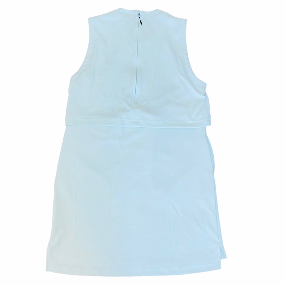Adidas Aqua Light Blue Teal Game and Go Activewear Athleisure Dress (size M) - Picture 7 of 13